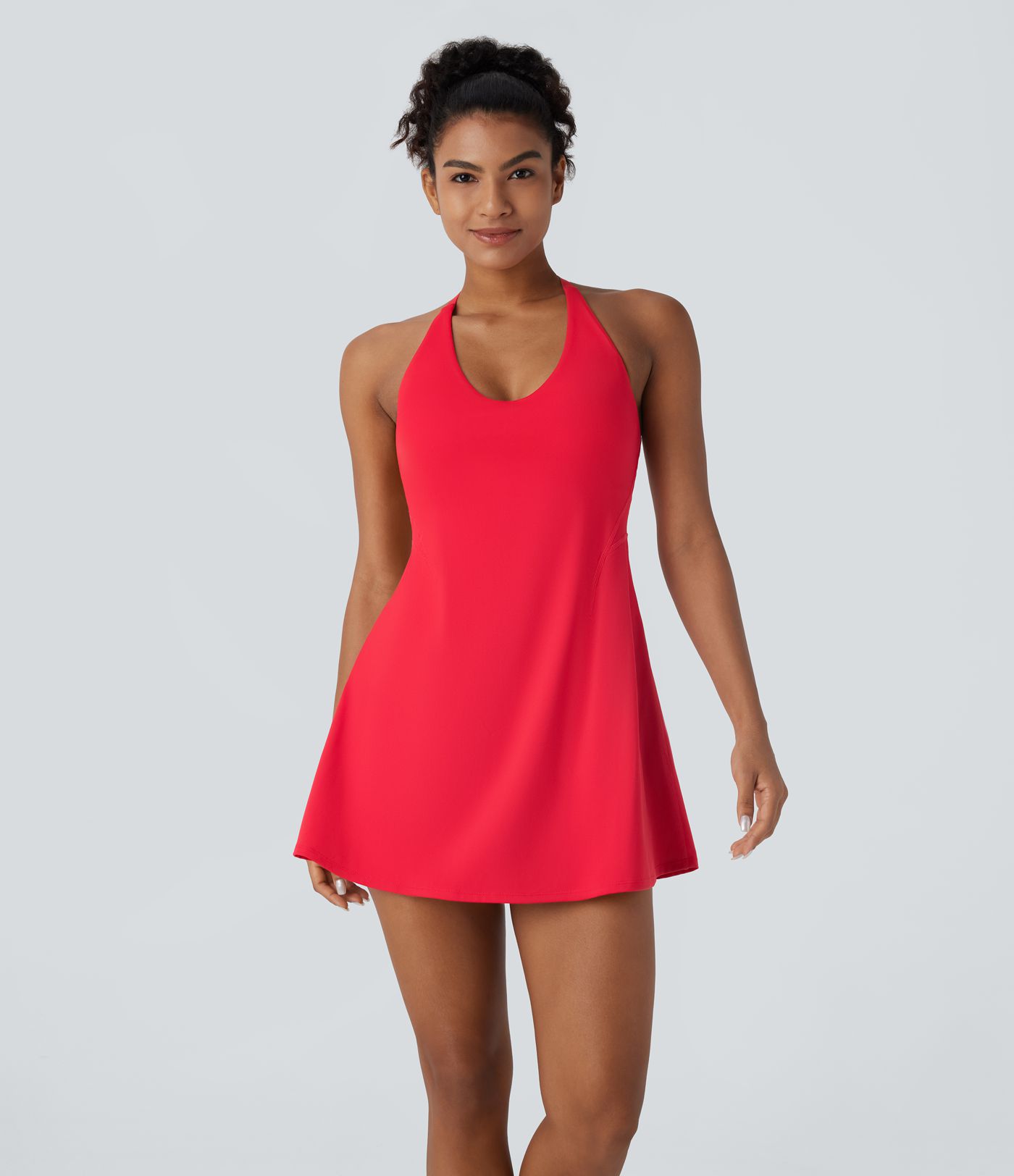 Softlyzero™ Plush - Rückenfreies Tanzkleid mit verstellbaren Trägern und vorgeformten Cups - Easy Peezy Edition