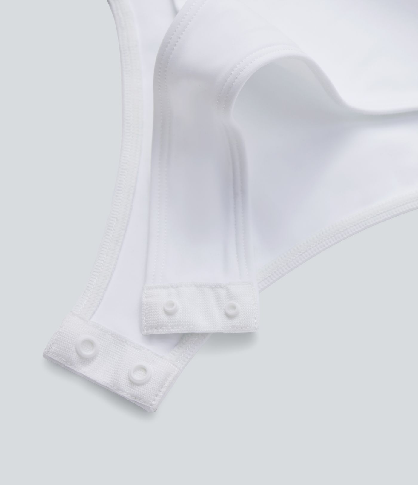 SoftlyZero™ Luftiger Sweetheart-Ausschnitt Kontrast-Mesh Bischofärmel Cool Touch Freizeit-Bodysuit-UPF50+