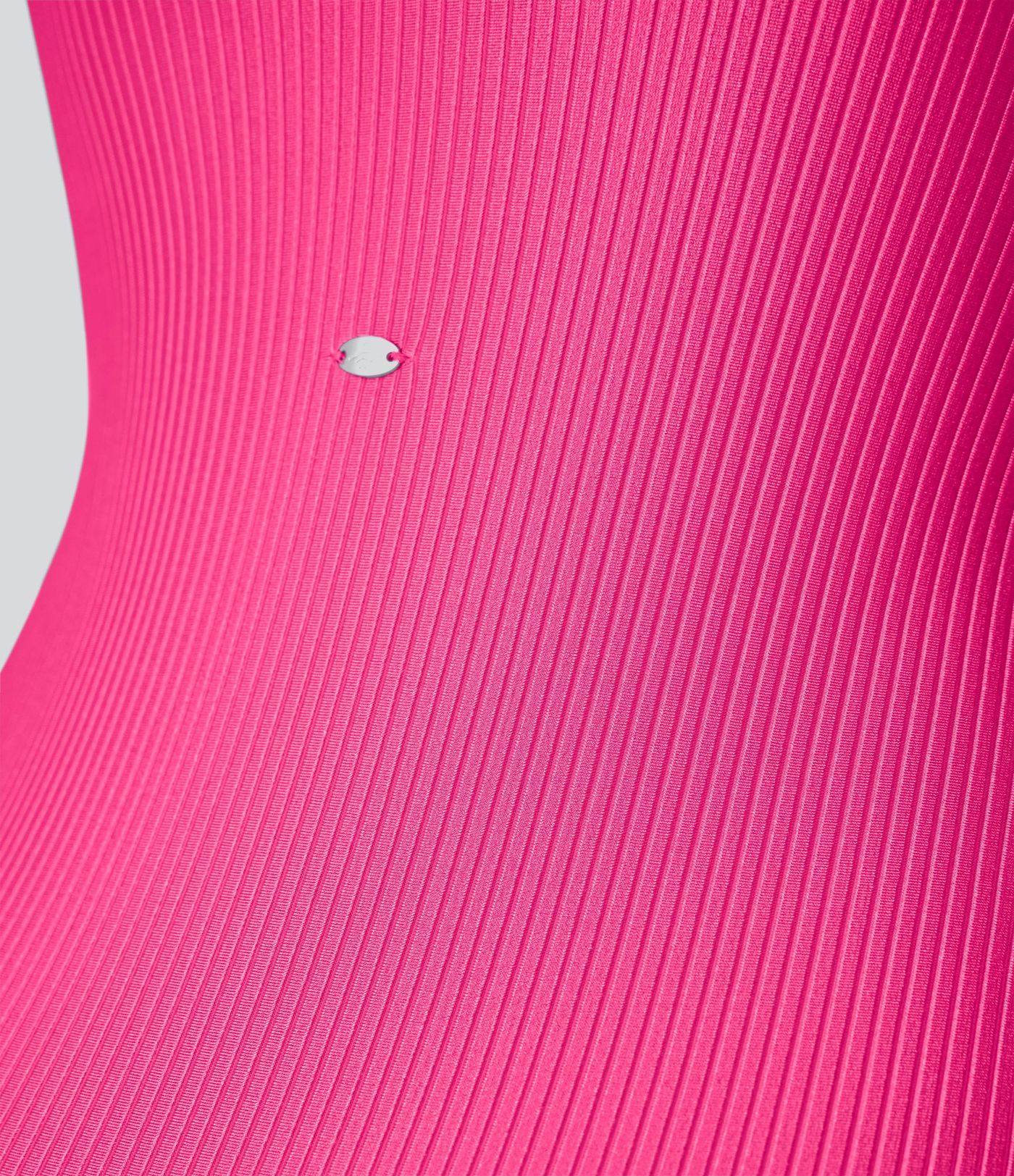 Traje baño una pieza tira ajustable corte aro acanalado