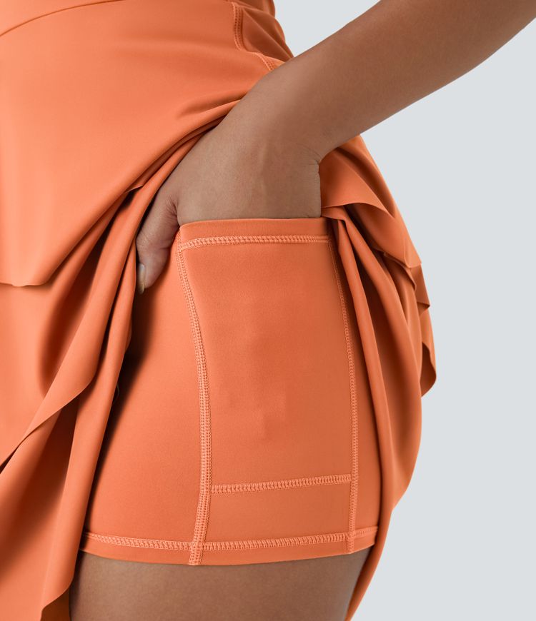 Women's SoftlyZero™ Airy Tiered Ruffle 2-in-1 Pocket Cool