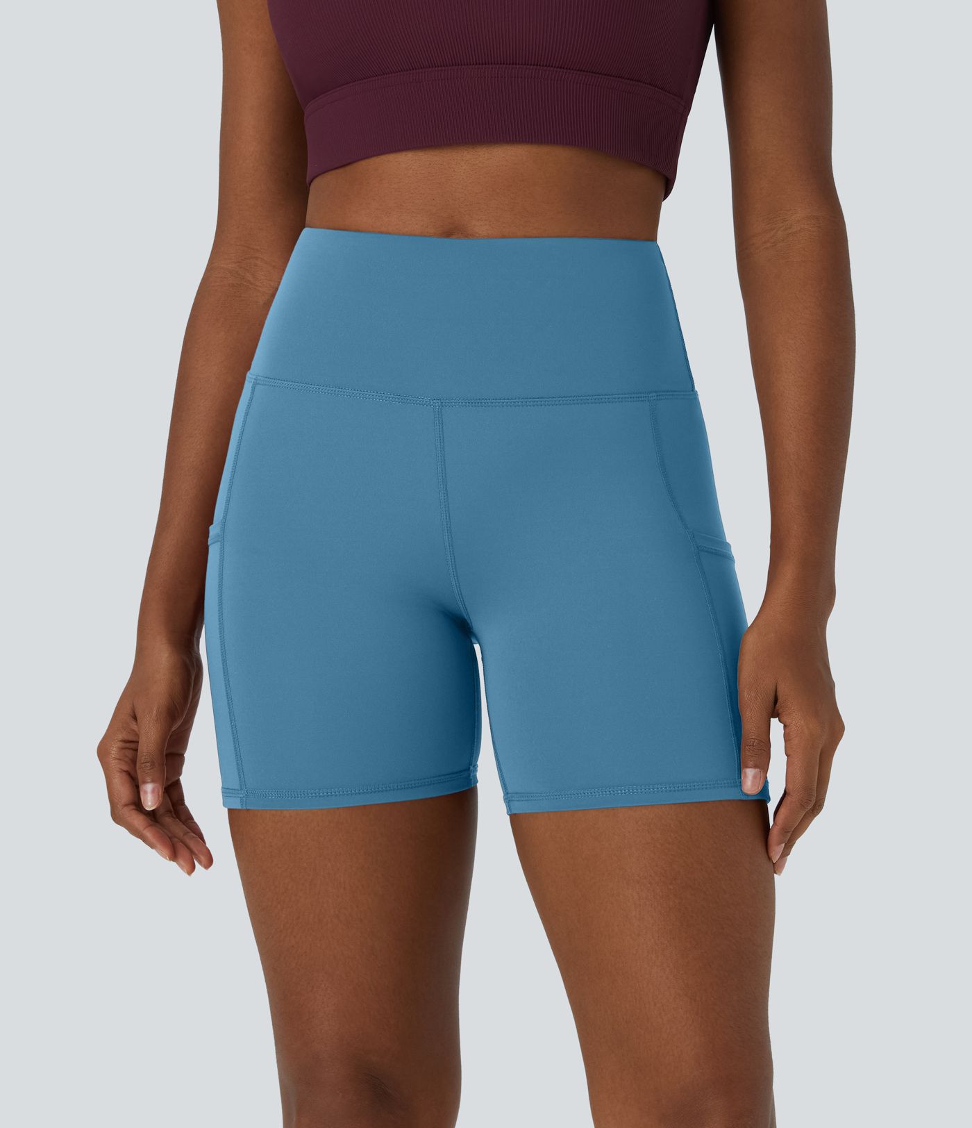 Pantalón corto Patitoff™ ciclista bolsillo lateral tiro alto resistente pelo mascota 12.5cm