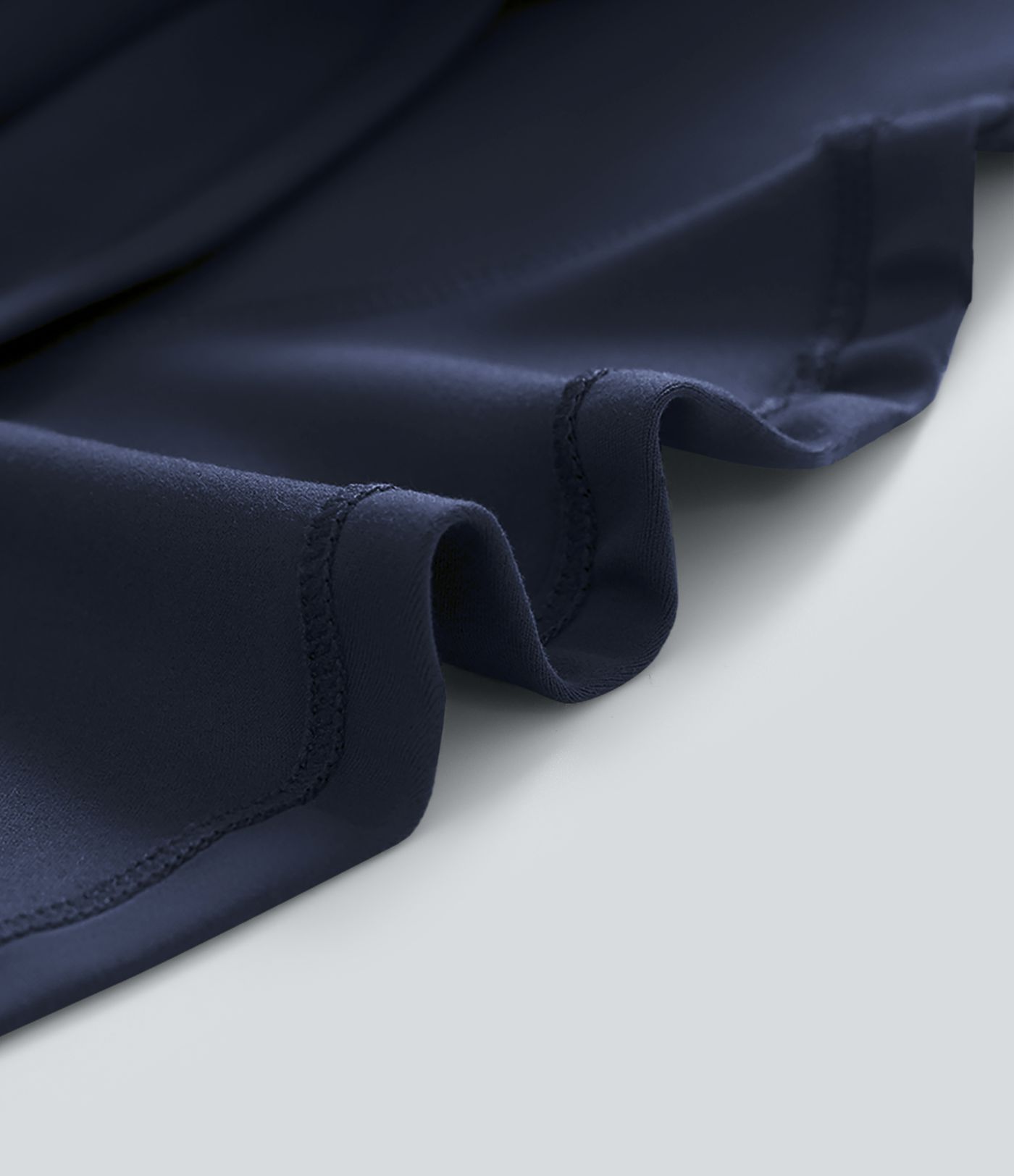 Solid color hidden side pocket 2-in-1 tennis skirt