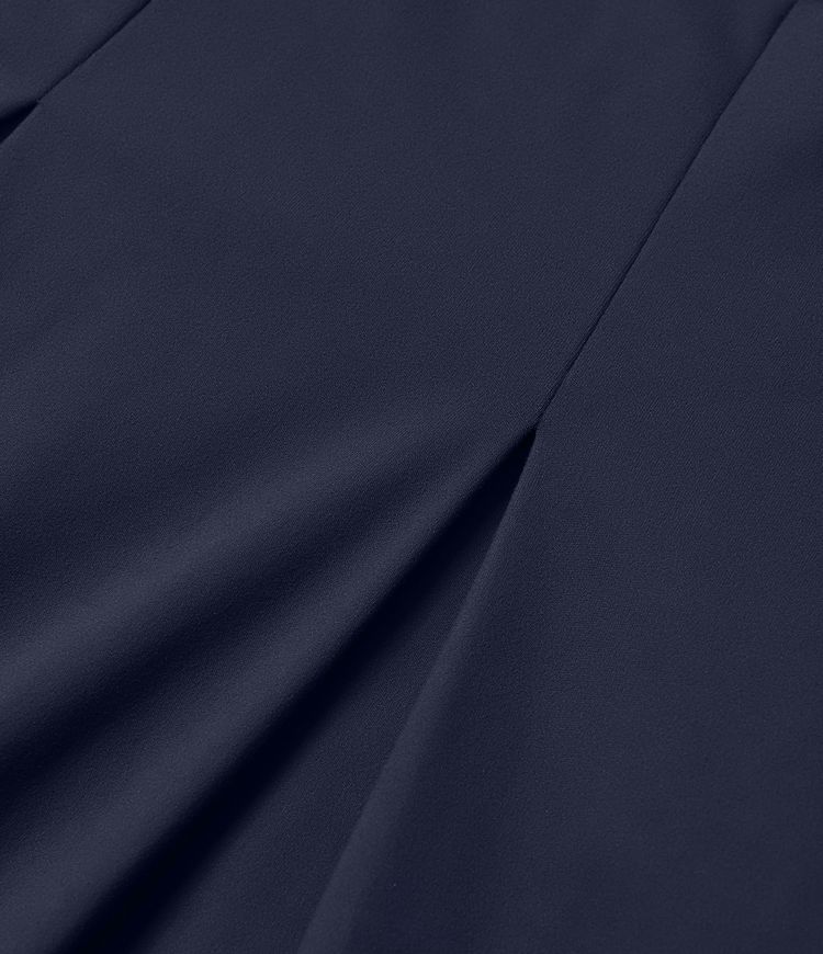 Collar Half Zip 2-Piece Pocket Pleated Golf Active Dress-Golf Tee Pocket