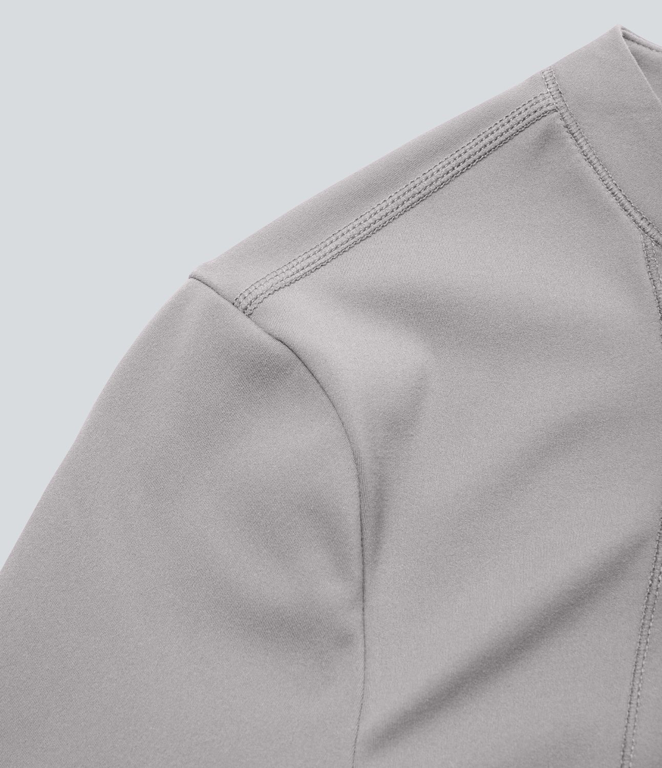 Softlyzero™ Plush Top Sport de Golf Court à Manches Longues avec Trou pour Pouce et Demi-Zip Softlyzero™ Plush Top Sport de Golf Court à Manches Longues avec Trou pour Pouce et Demi-Zip