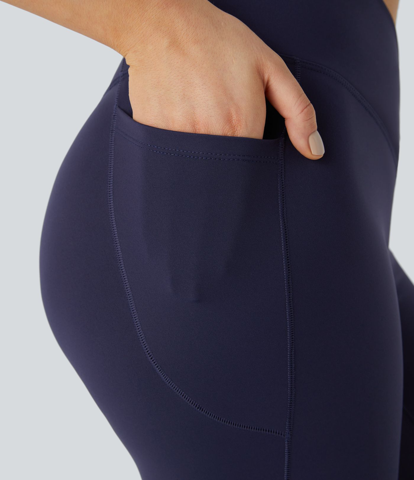 Patitoff™ Pet Hair Resistant Thermal Crossover Casual Women Active Leggings with pockets