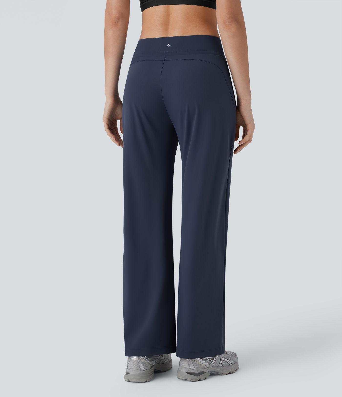 SoftlyZero™ Airy Mid Rise Drawstring Pocket Straight Leg Cool Touch Yoga Pants