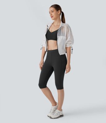 Halara UltraSculpt™ High Waisted Pocket Hiking Pedal Pusher Leggings