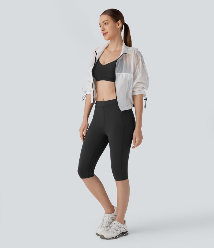 Halara UltraSculpt™ High Waisted Pocket Hiking Pedal Pusher Leggings