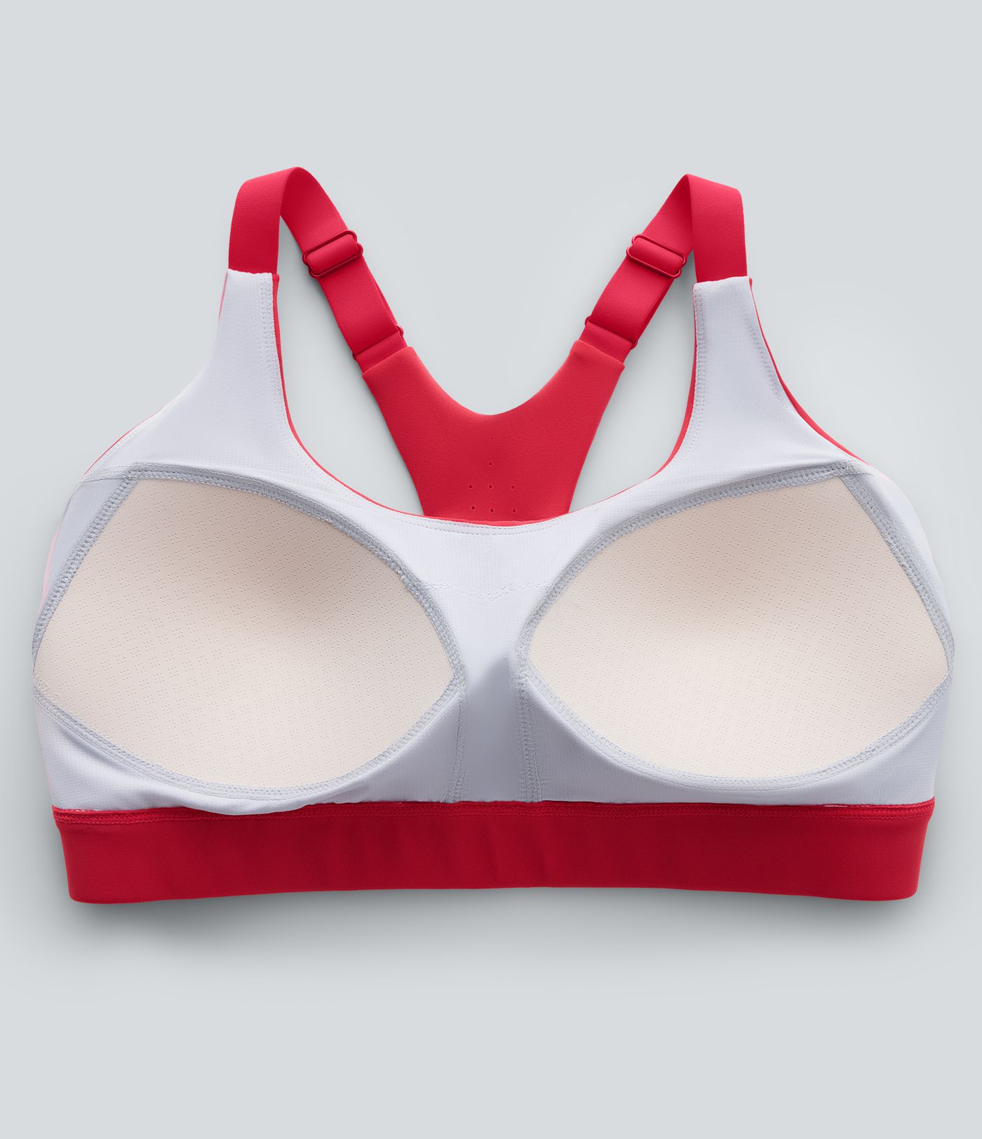 SpeedWave™ Medium Support Molded Cups Perforated Adjustable Hook Quick Dry Workout Sports Bra