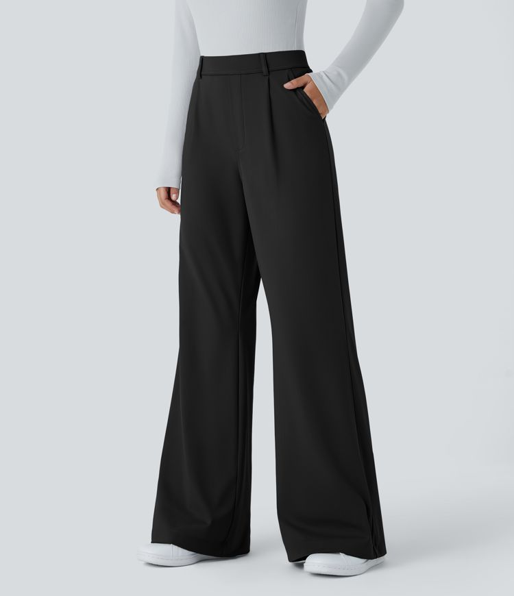 Halara Flex™ High Waisted Pocket Work Flare Pants