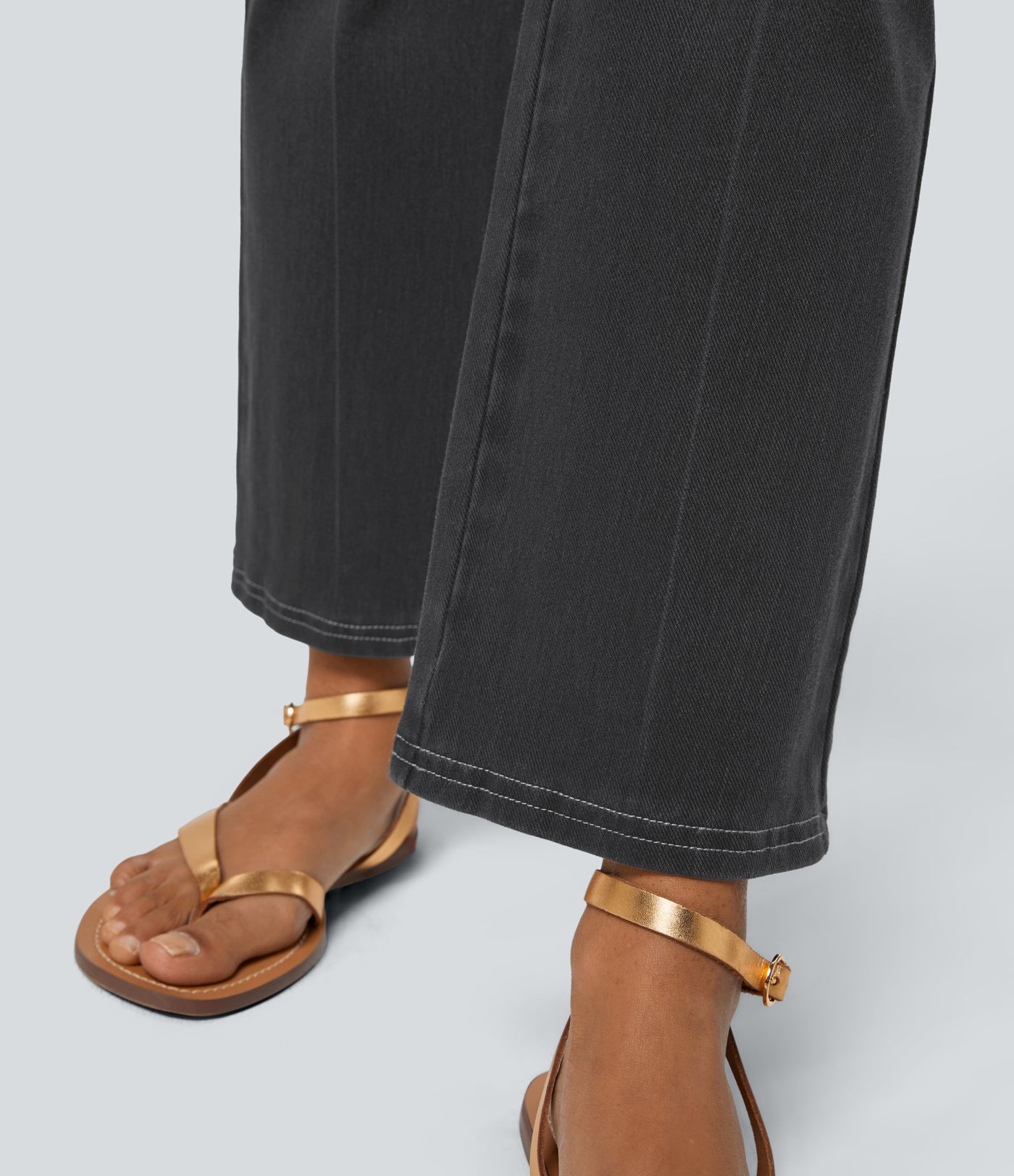 Halara Flex™ High Waisted Decorative Pocket Casual Bootcut Jeans