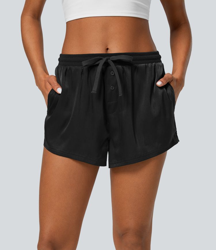 Pantalon Évasé Casual en Velours Taille Haute Plissé