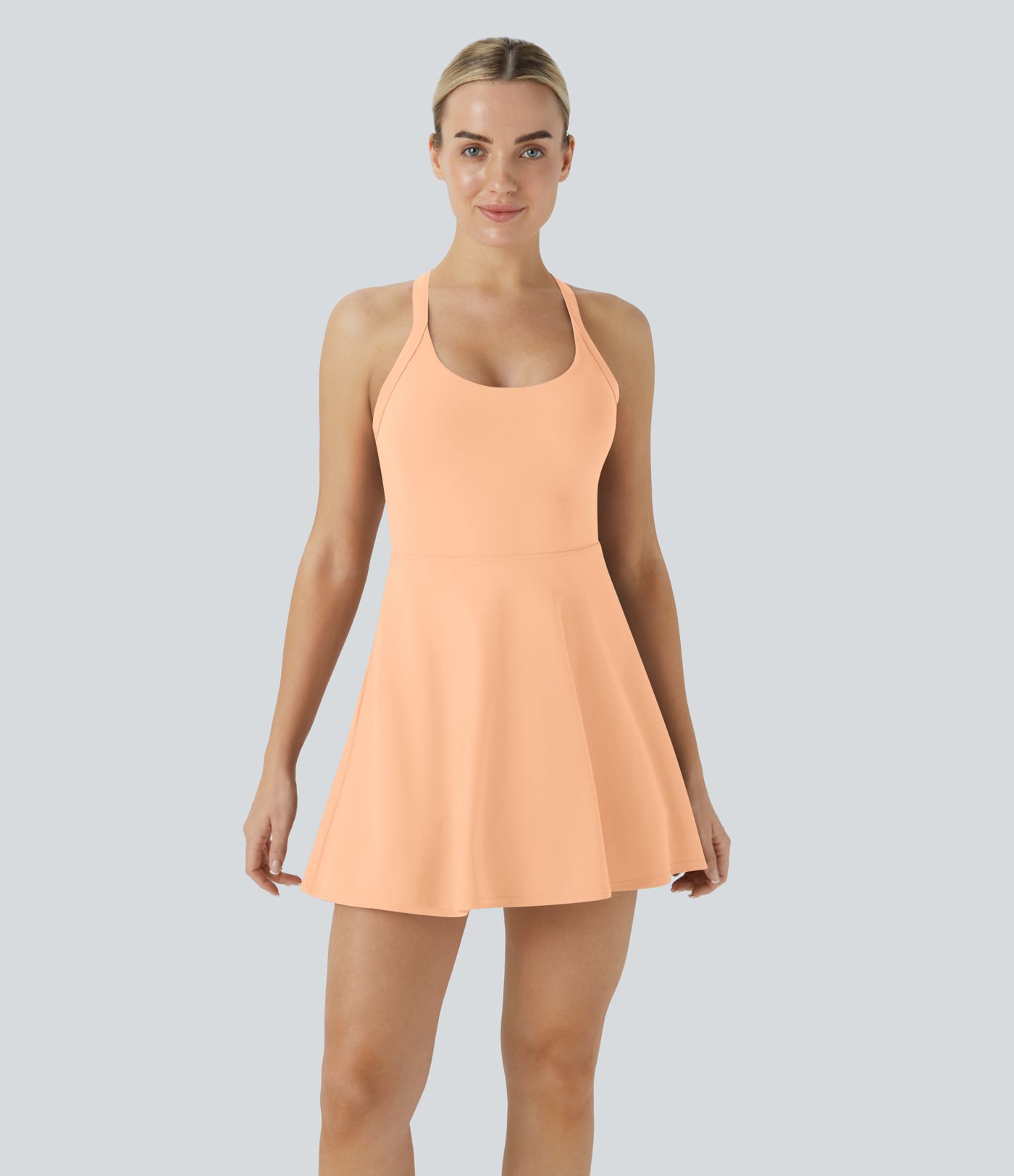 SoftlyZero™ Airy Backless Twisted Cool Touch Dance Active Dress-Easy Peezy Edition