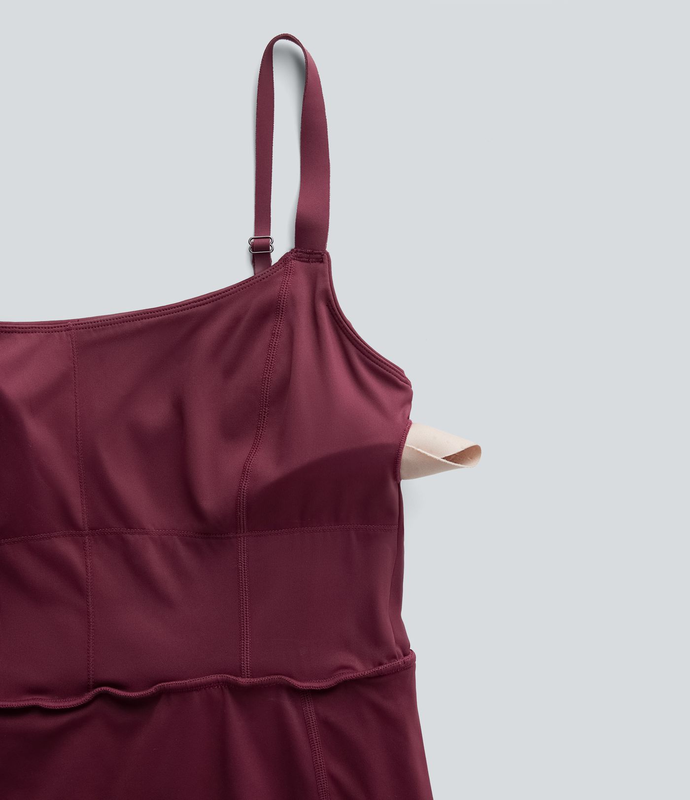 Breezeful™ Robe bain de soleil plissée à boucle ajustable 2-en-1 avec poche latérale séchage rapide micro-courte décontractée