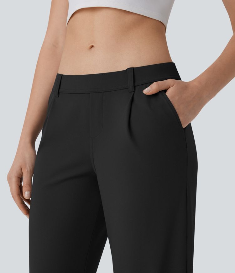 DayStretch Low Rise Pocket Casual Bootcut Pants