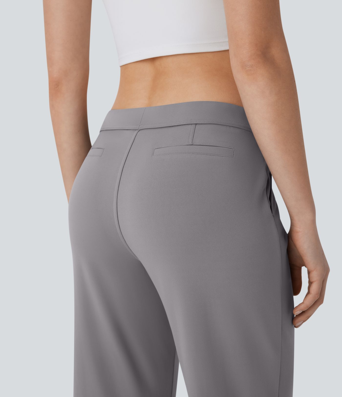 Pantalon bootcut taille basse DayStretch avec poches