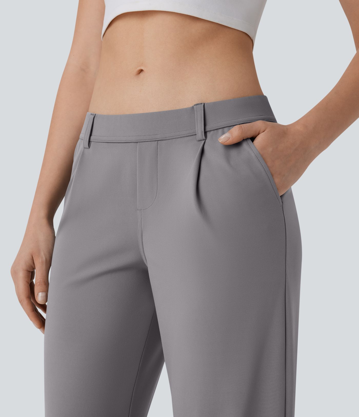 Pantalon bootcut taille basse DayStretch avec poches