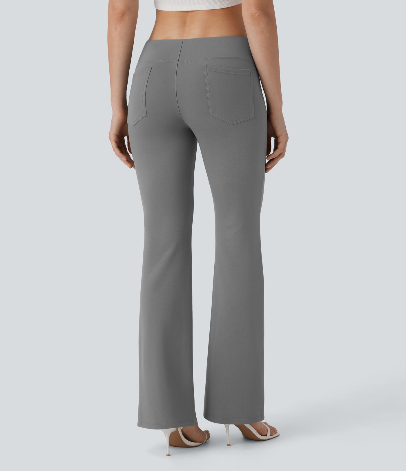 SculptKnit Low Rise Pocket Casual Trousers