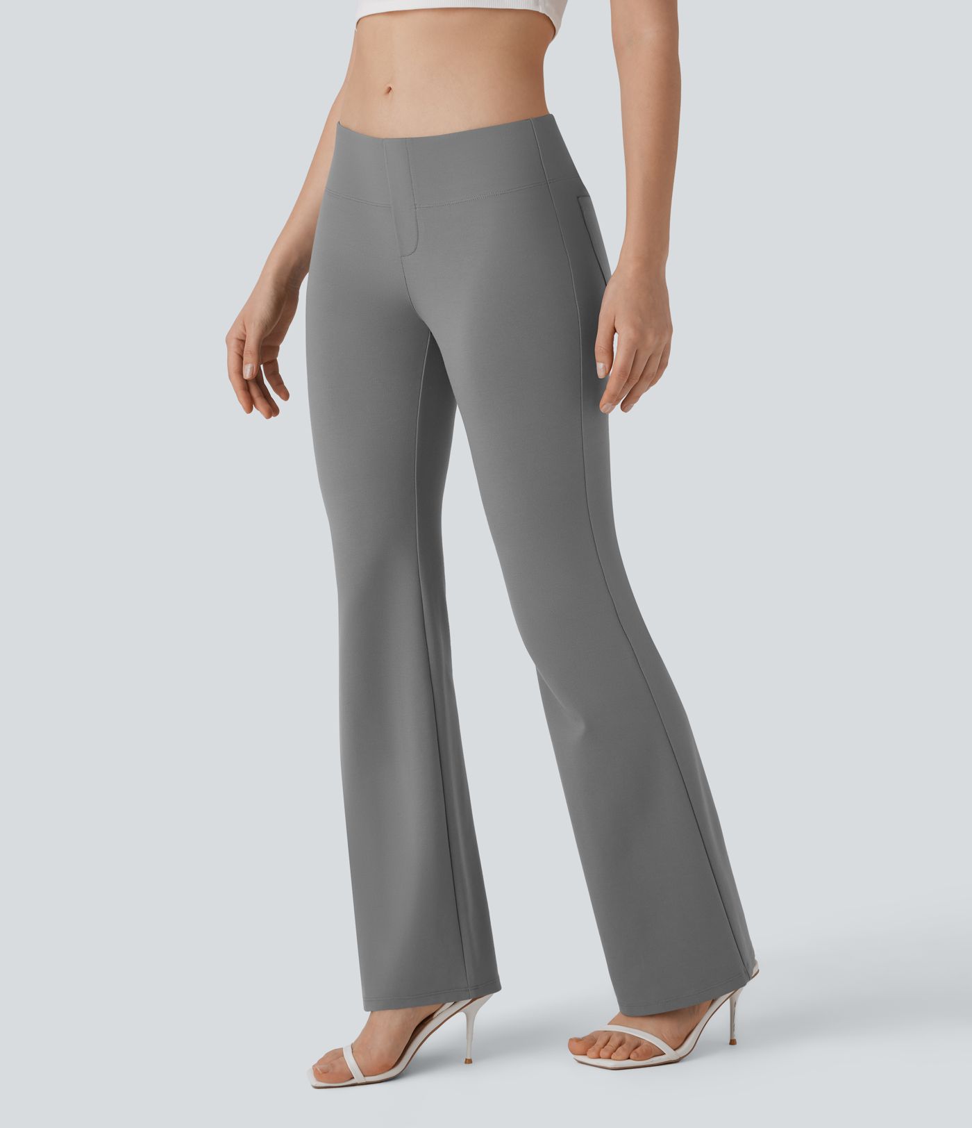 SculptKnit Low Rise Pocket Casual Trousers