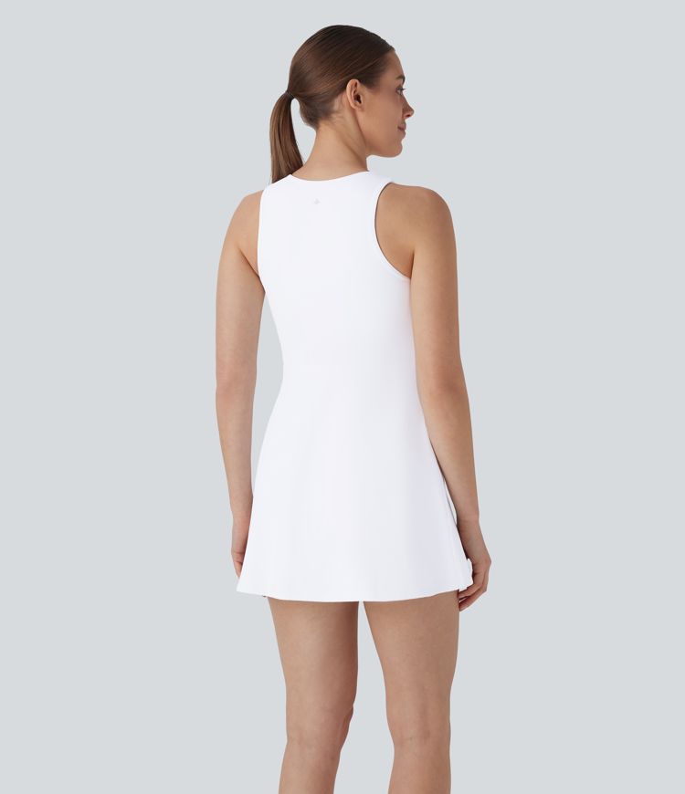 Softlyzero™ Airy Zipper Split 2-in-1 Side Pocket Mini Cool Touch Golf Active Dress-Golf Tee Pocket-Easy Peezy-UPF50+