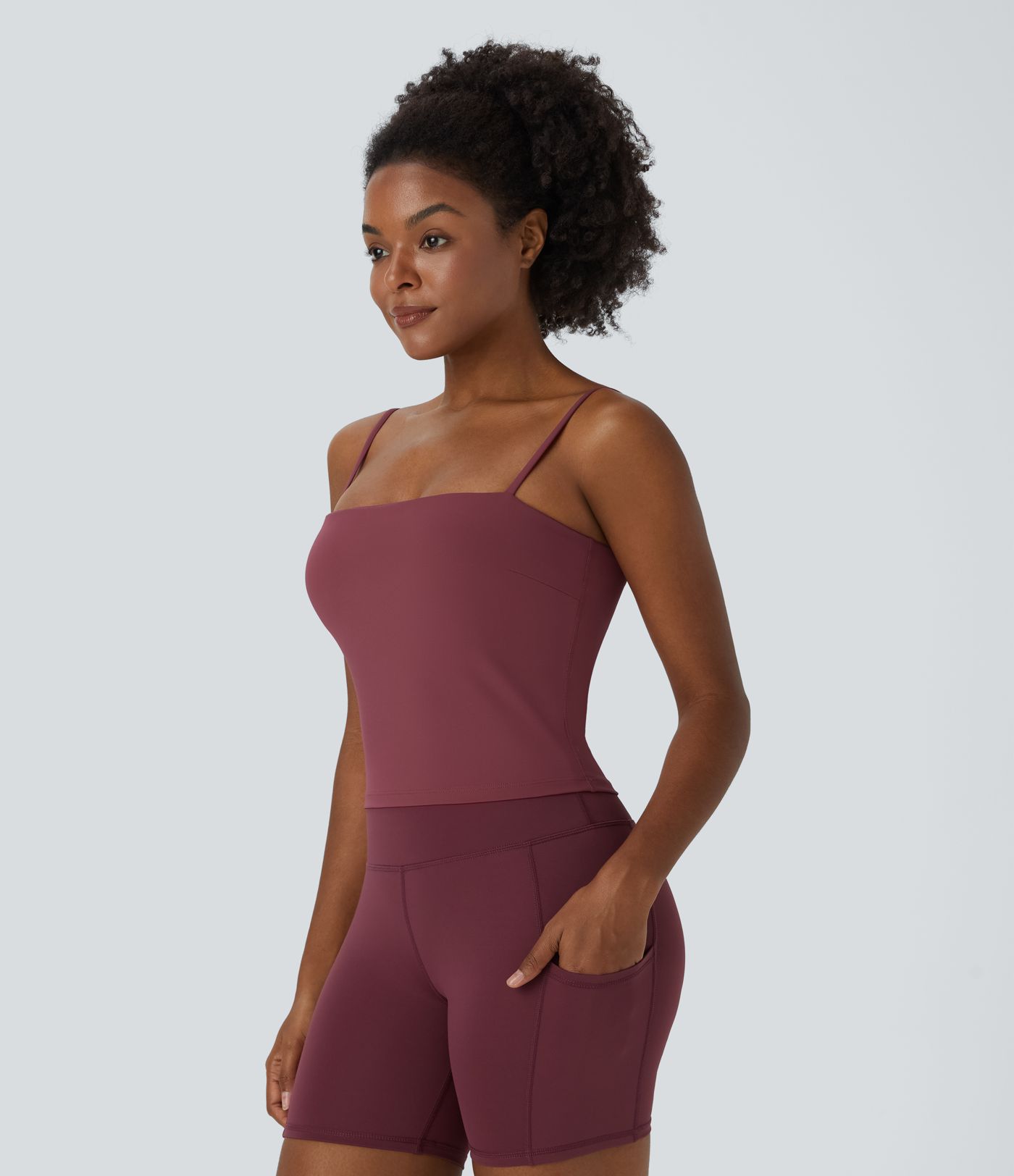 Softlyzero™ Airy Backless Spaghetti Strap Cropped Cool Touch Yoga Tank Top-UPF50+