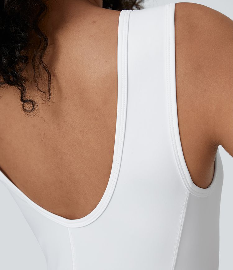 Breezeful™ Backless Tiered Hem 2-in-1 Pocket Mini Quick Dry Tennis Active Dress