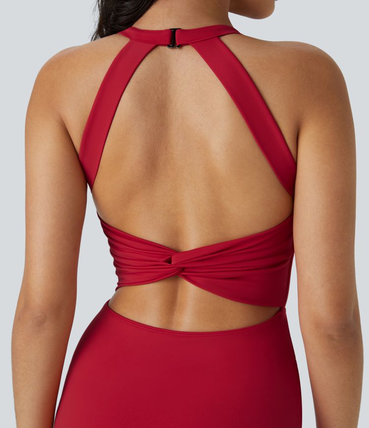 2-in-1 Bodycon Mini Active Dress