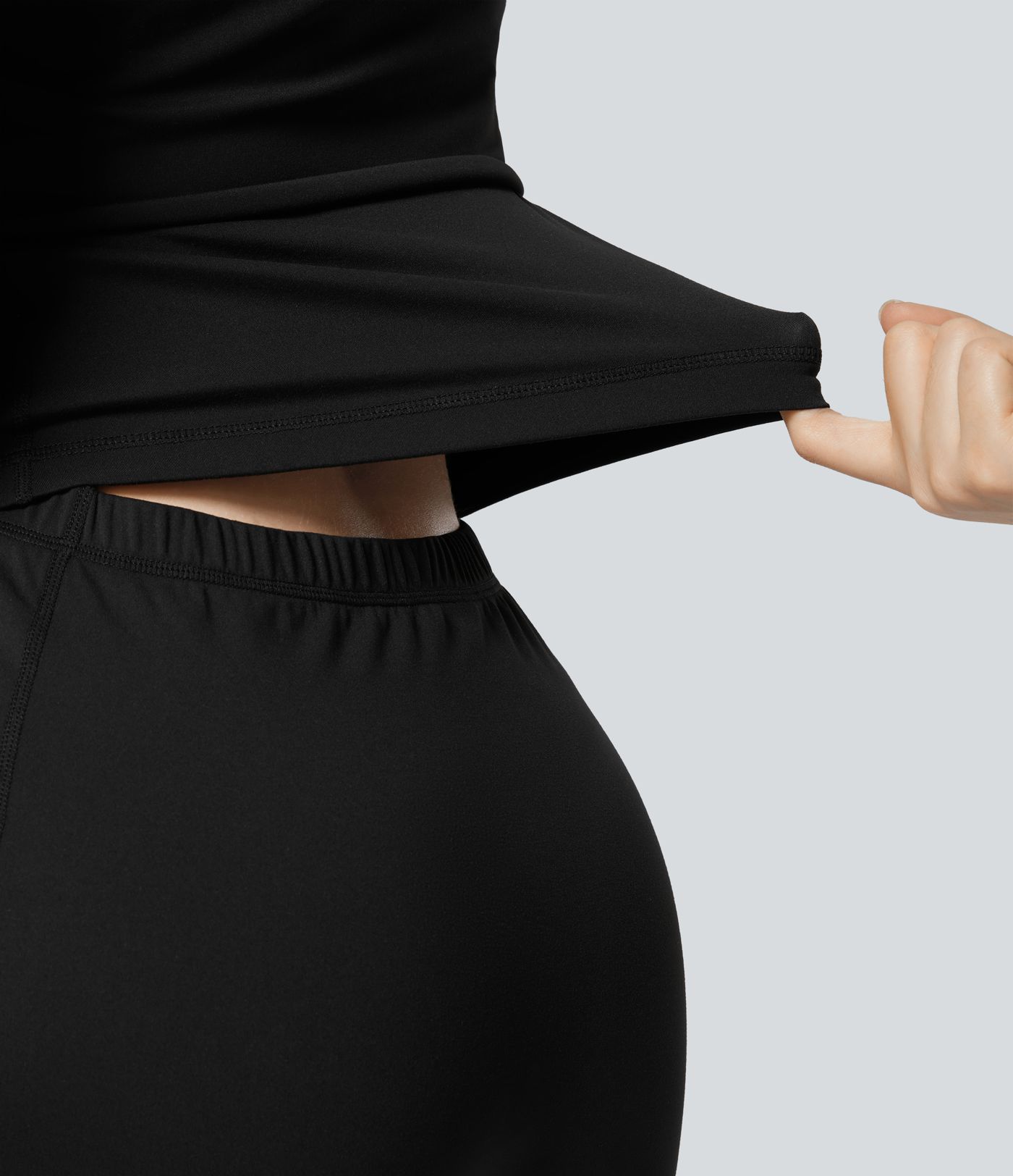 Robe de chambre SoftlyZero™ Plush 2-en-1 Mini Robe Active Pocket Flare - Édition Facile-Peezy