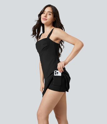 Robe de chambre SoftlyZero™ Plush 2-en-1 Mini Robe Active Pocket Flare - Édition Facile-Peezy