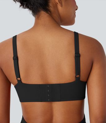 SoftlyZero™ Airy Adjustable Buckle 2-in-1 Mini Cool Touch Yoga Active Dress with Pockets-Easy Peezy-UPF50+