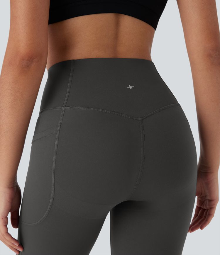 Halara UltraSculpt™ High Waisted Butt Lifting Tummy Control Pocket Shaping Training Biker Shorts 7''