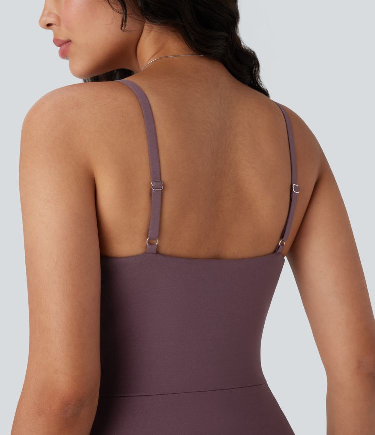 2-in-1 Buckle Maxi Dress