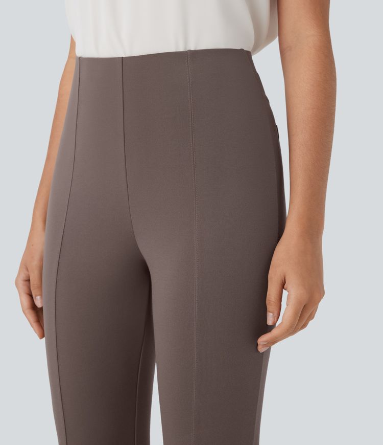 Halara Flex™ High Waisted Pocket Slim Pedal Pusher Casual Pants