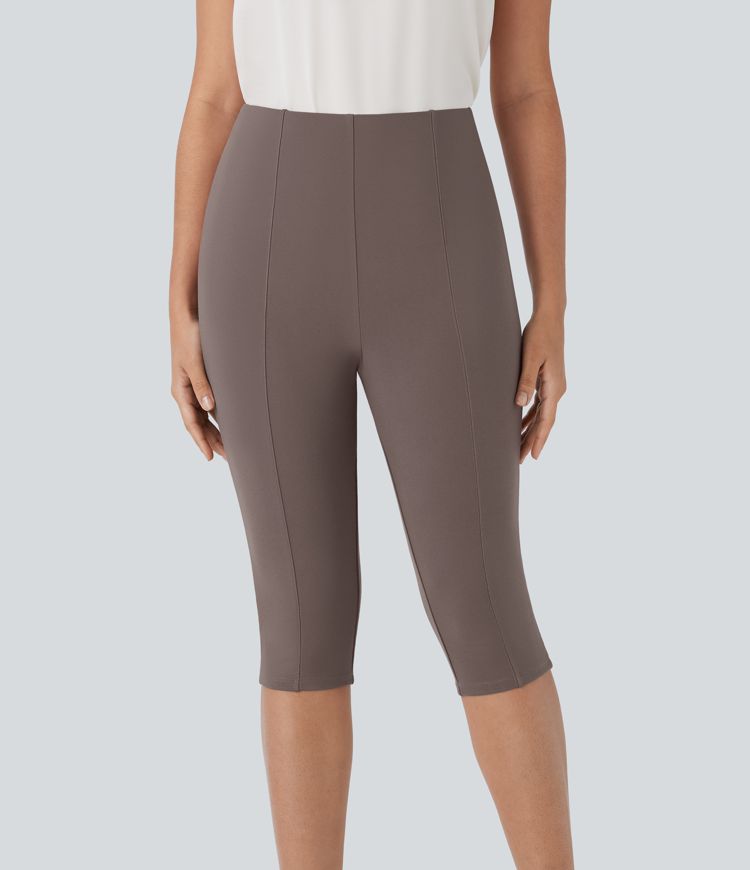 Halara Flex™ High Waisted Pocket Slim Pedal Pusher Casual Pants