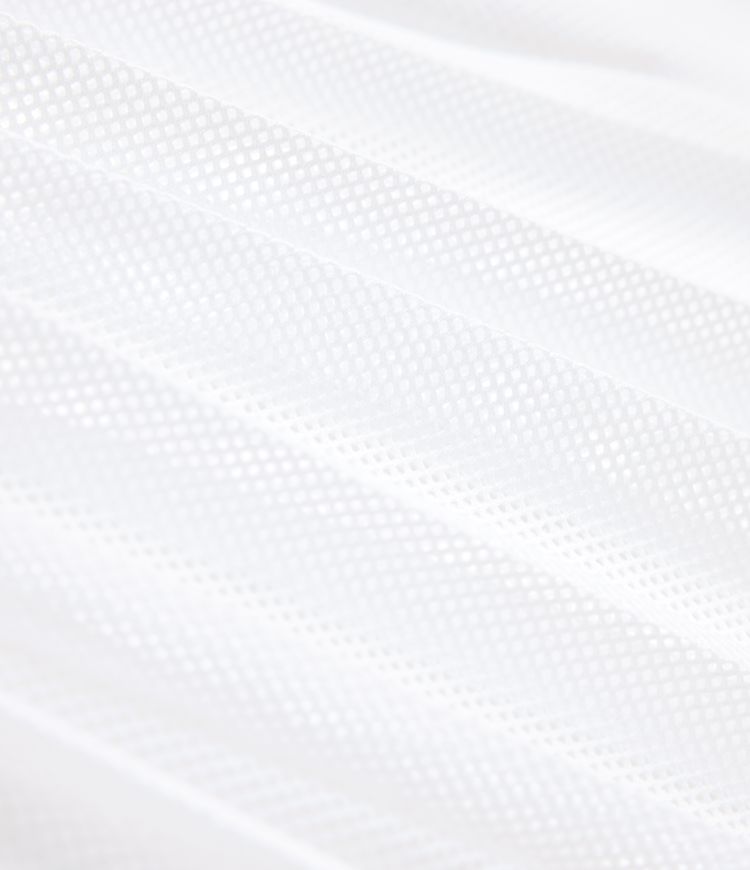 High Waisted Pleated Contrast Mesh 2-in-1 Pocket Mini Tennis Skirt