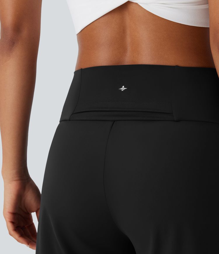 SoftlyZero™ Airy High Waisted Pockets  Yoga Bermuda Shorts