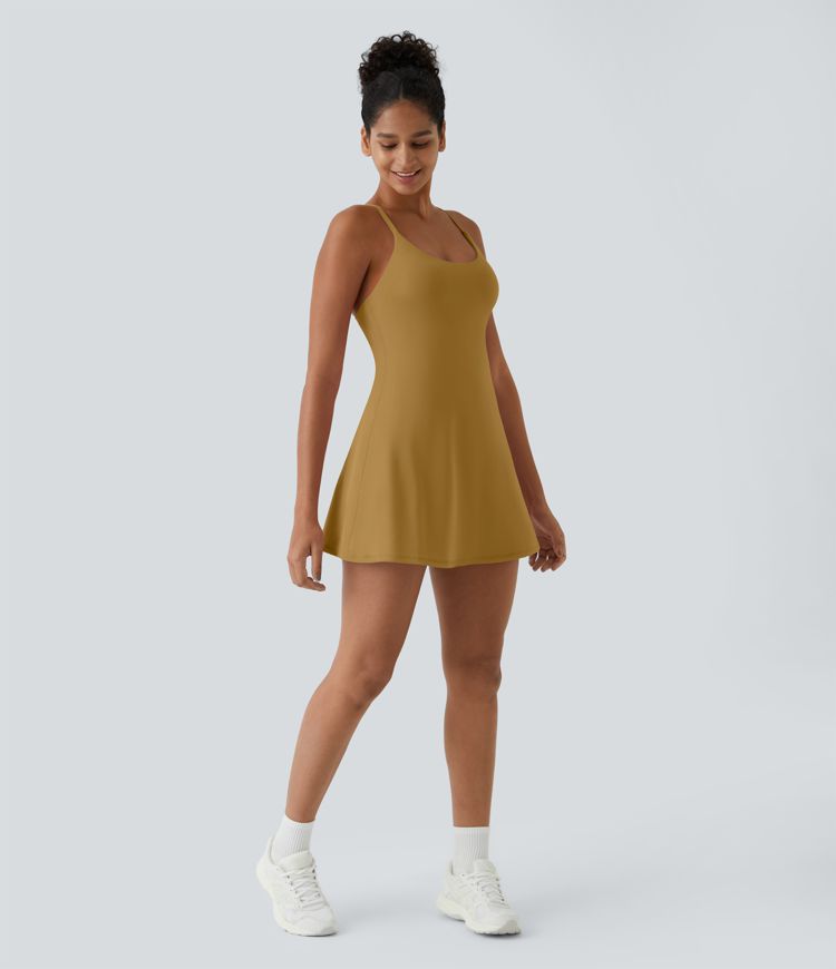Softlyzero™ Plush Backless Active Dress-Easy Peezy Edition
