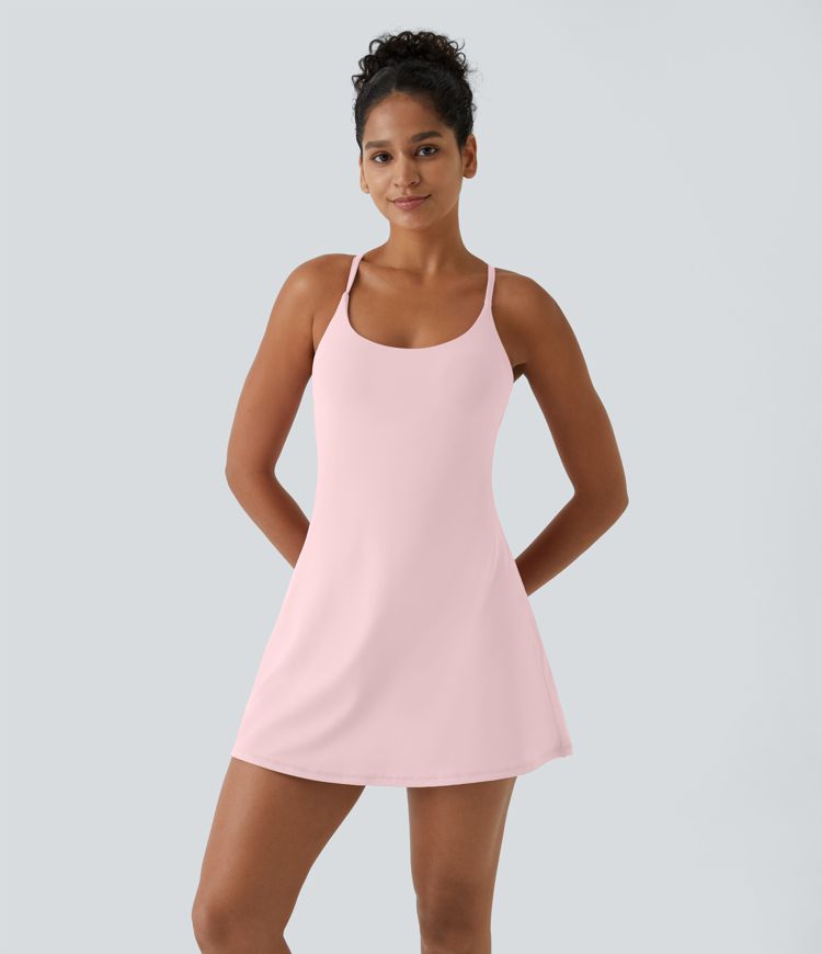 Softlyzero™ Plush Backless Active Dress-Easy Peezy Edition