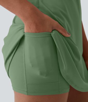 SoftlyZero™ Plush Backless Active Dress-Easy Peezy Edition