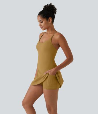 SoftlyZero™ Plush Backless Active Dress-Easy Peezy Edition