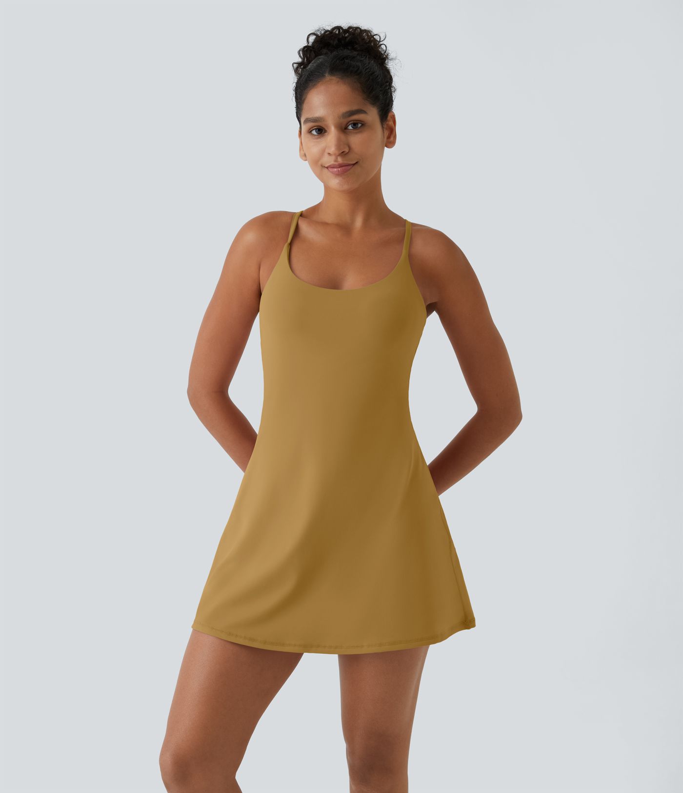 SoftlyZero™ Plush Backless Active Dress-Easy Peezy Edition
