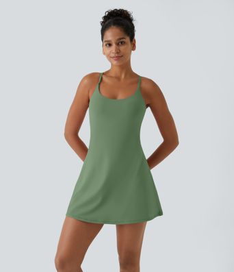 SoftlyZero™ Plush Backless Active Dress-Easy Peezy Edition