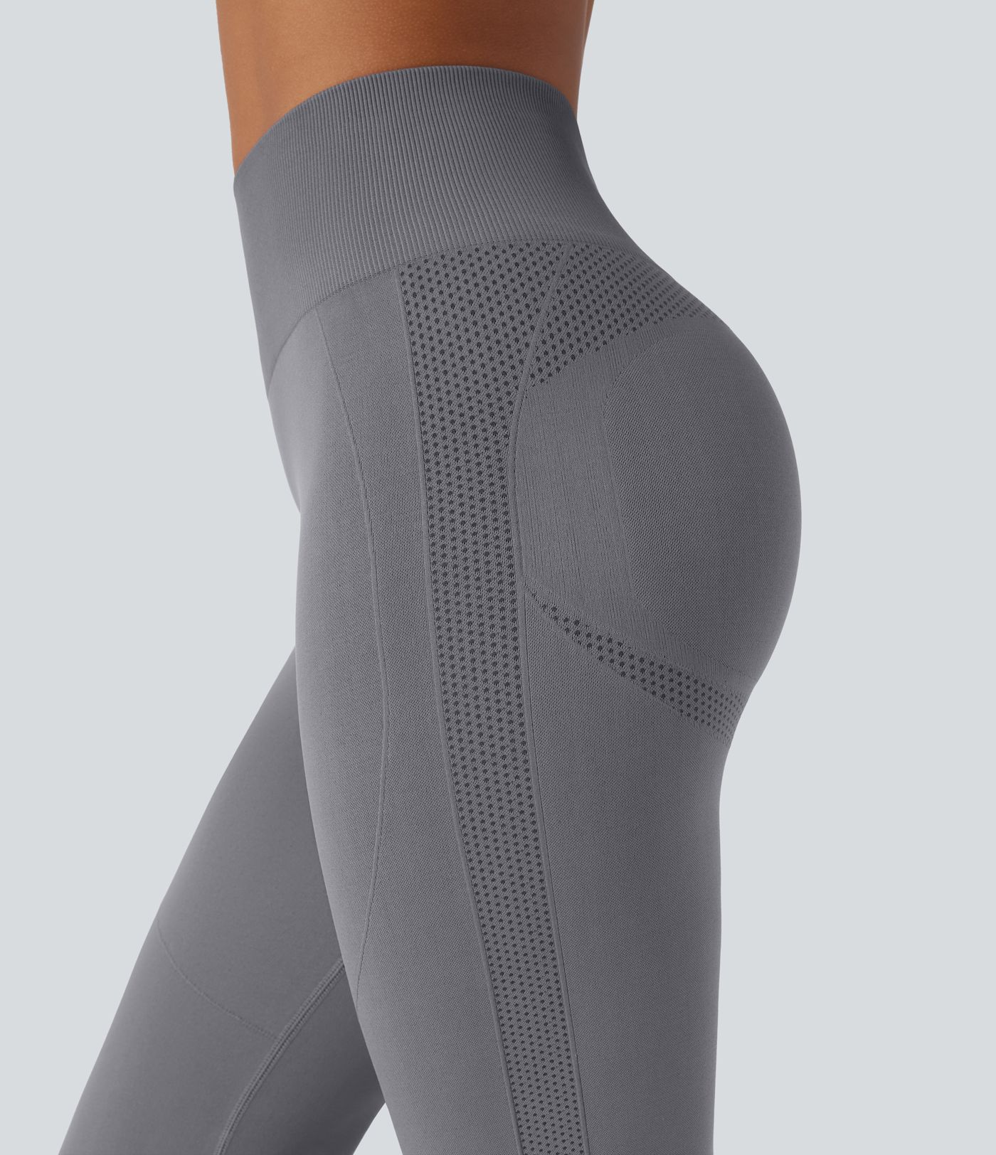 OneForm Seamless Flow High Waisted Tummy Control Butt Lifting Flare Yoga Leggings