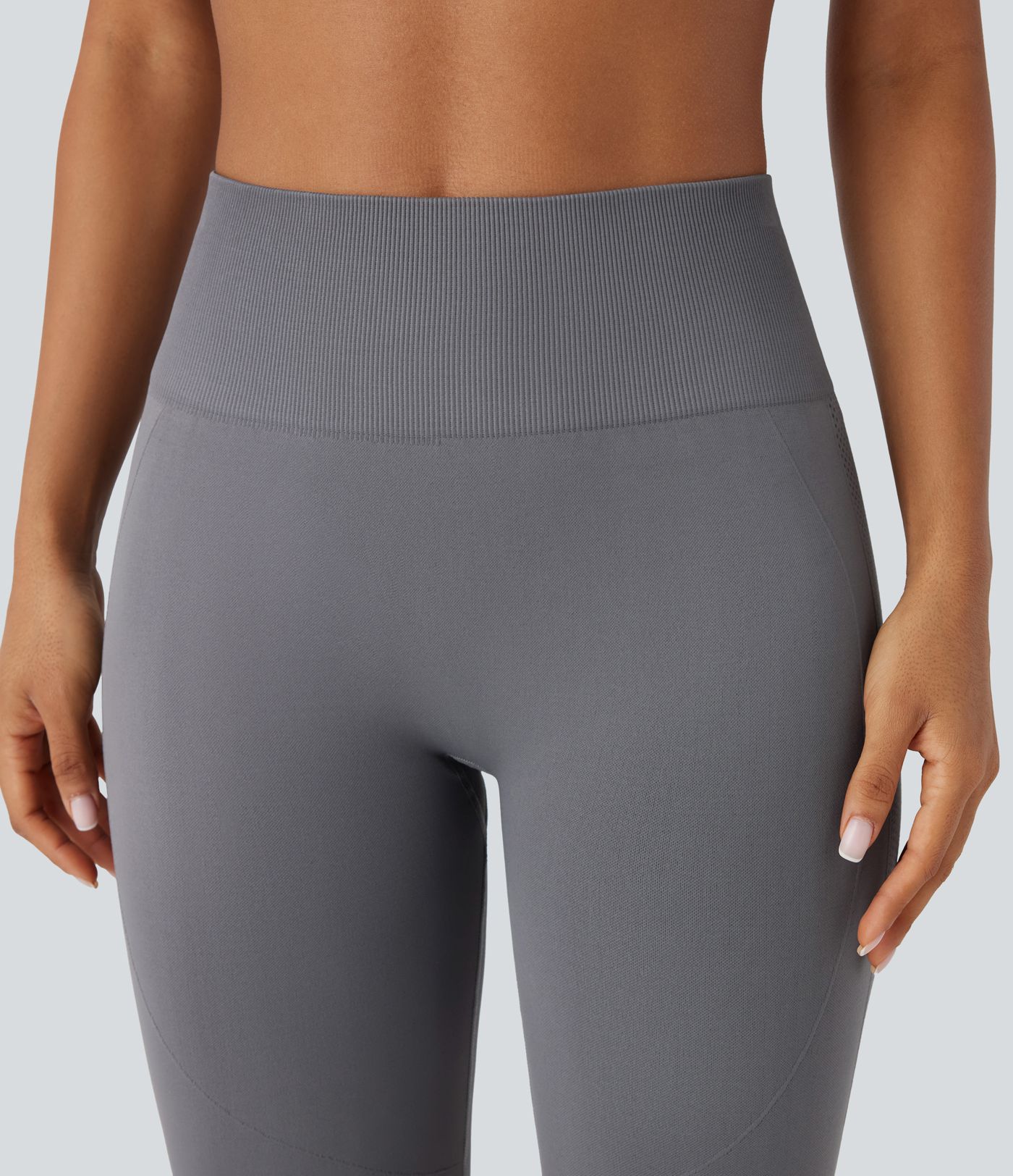 OneForm Seamless Flow High Waisted Tummy Control Butt Lifting Flare Yoga Leggings