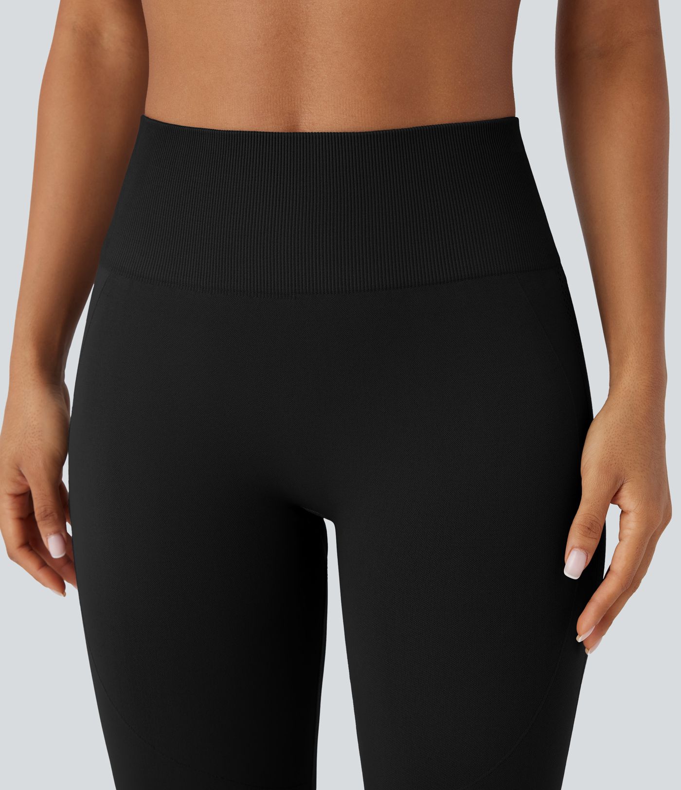 OneForm Seamless Flow High Waisted Tummy Control Butt Lifting Flare Yoga Leggings