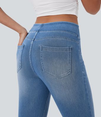 Halara Flex™ High Waisted Pockets Denim Casual Leggings