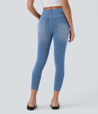 Halara Flex™ High Waisted Pockets Denim Casual Leggings
