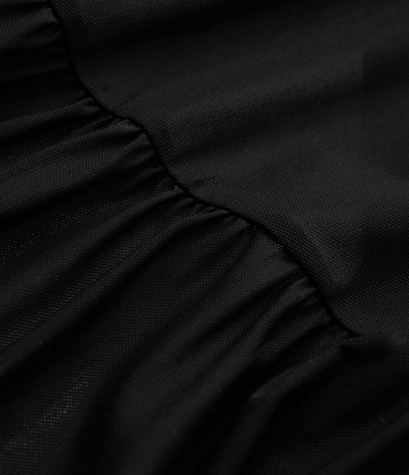 High Waisted High Low Ruffle Hem 2-in-1 Side Pocket Flowy Mesh Midi Casual Skirt