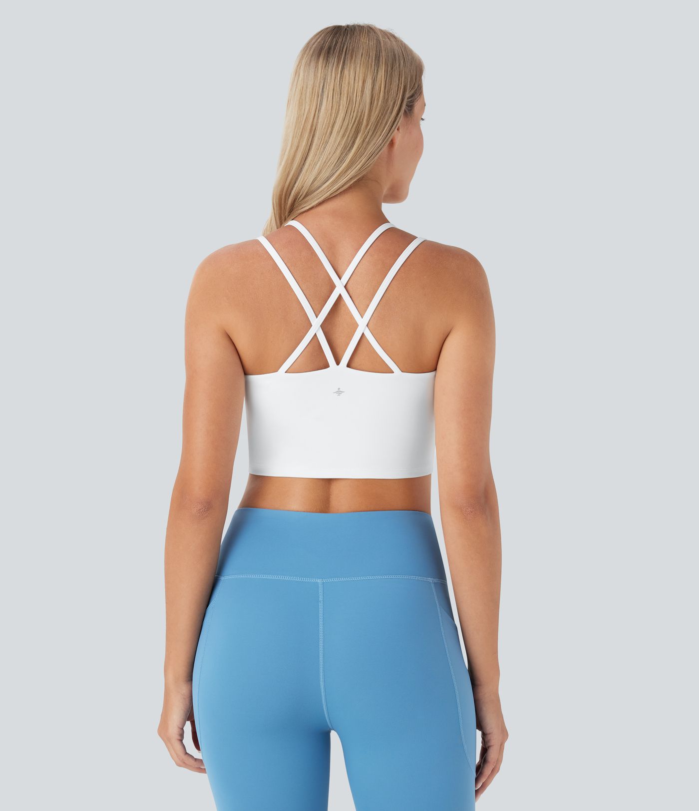 Brassière de sport yoga SoftlyZero™ Plush soutien léger double bretelles bonnets A-C