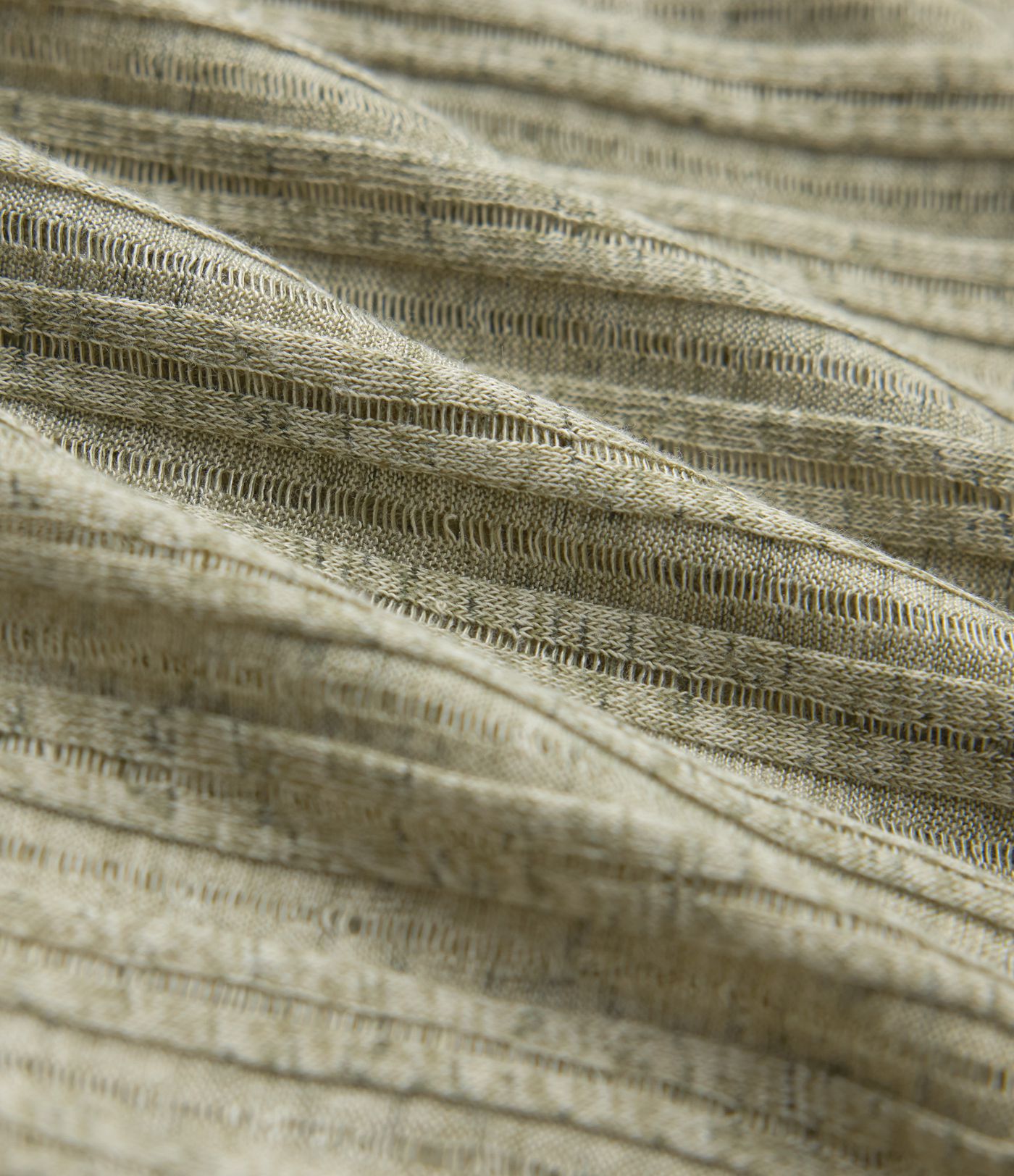 Geripptes, ärmelloses, asymmetrisches, gerüschtes Freizeitoberteil